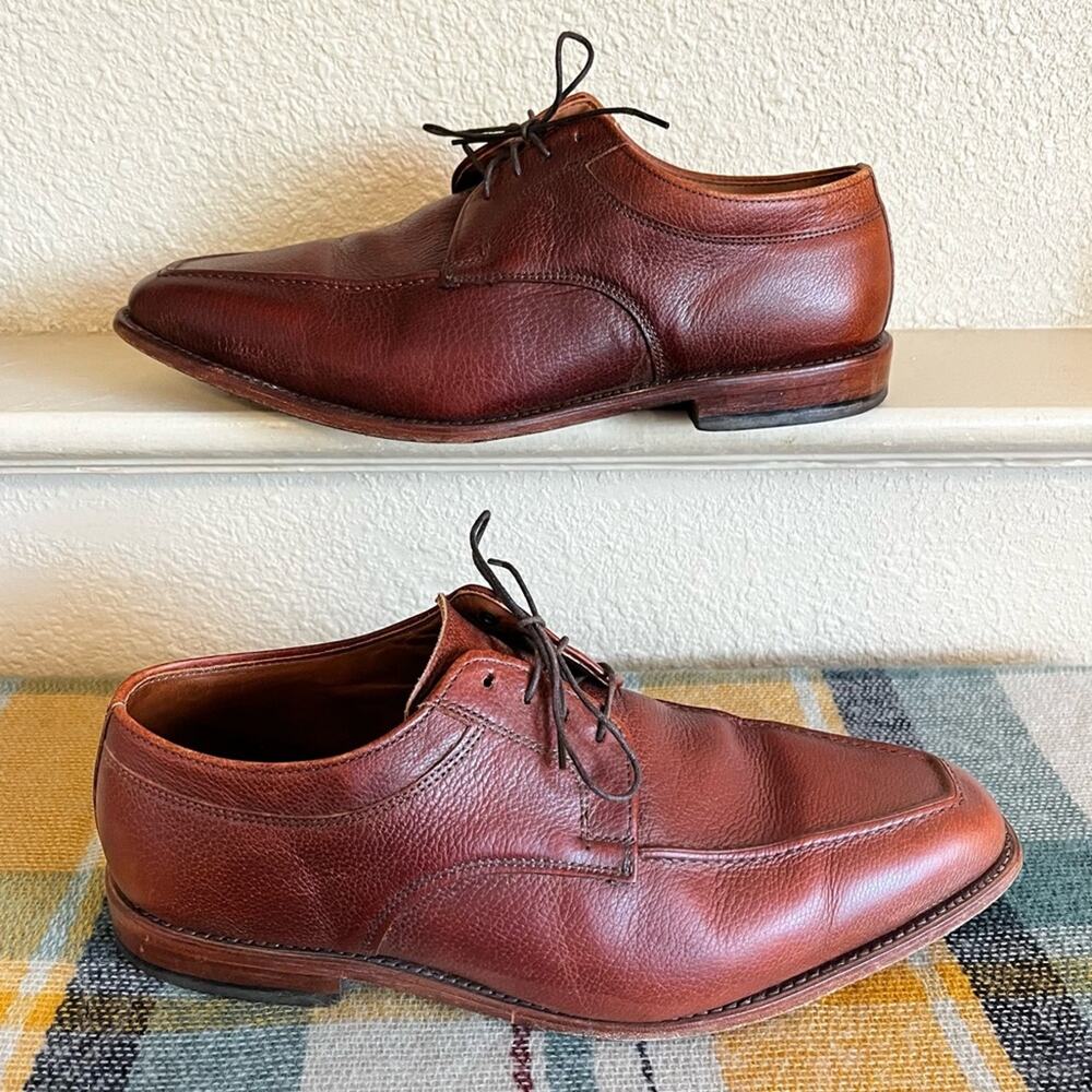 Allen Edmonds Mens Jackson Dress Shoes Size 9.5 Brown - Picture 11 of 11